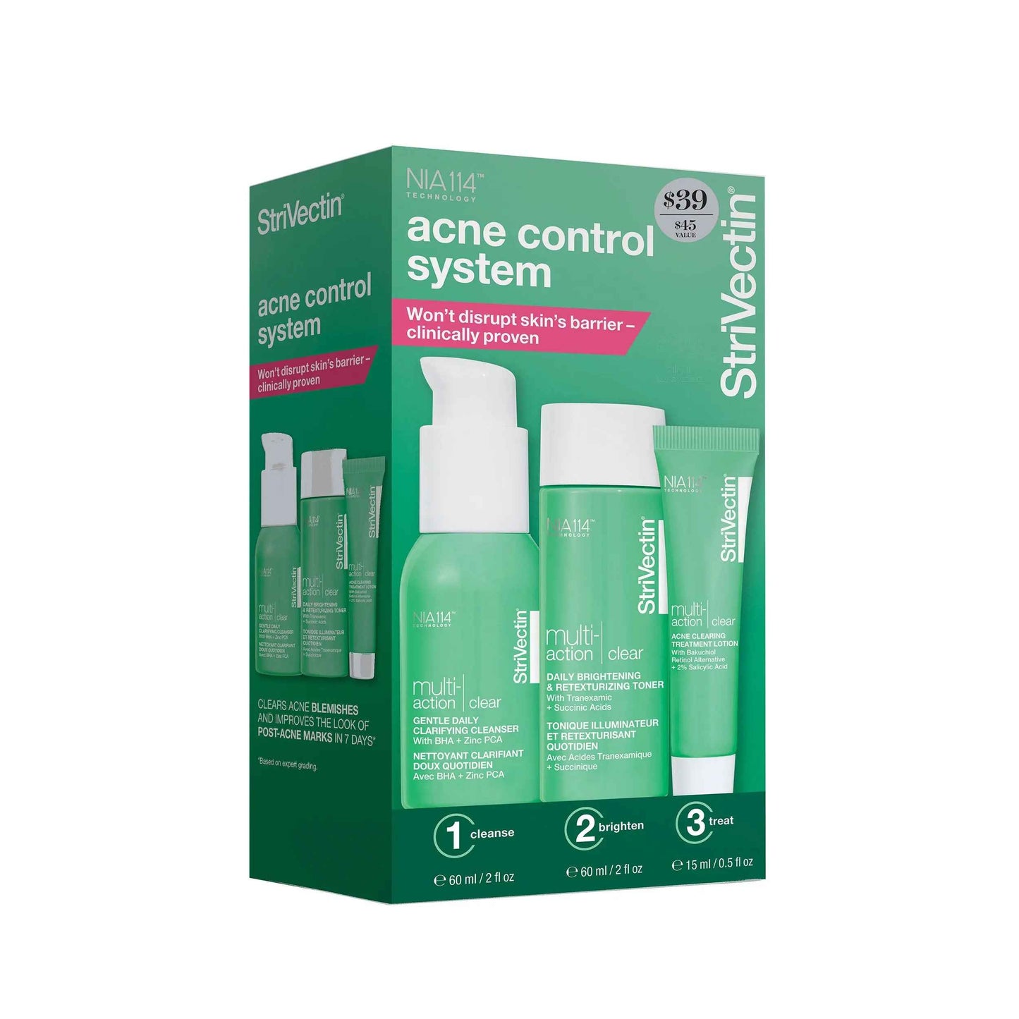 Strivectin Multi-Action Clear Acne Control System Trio